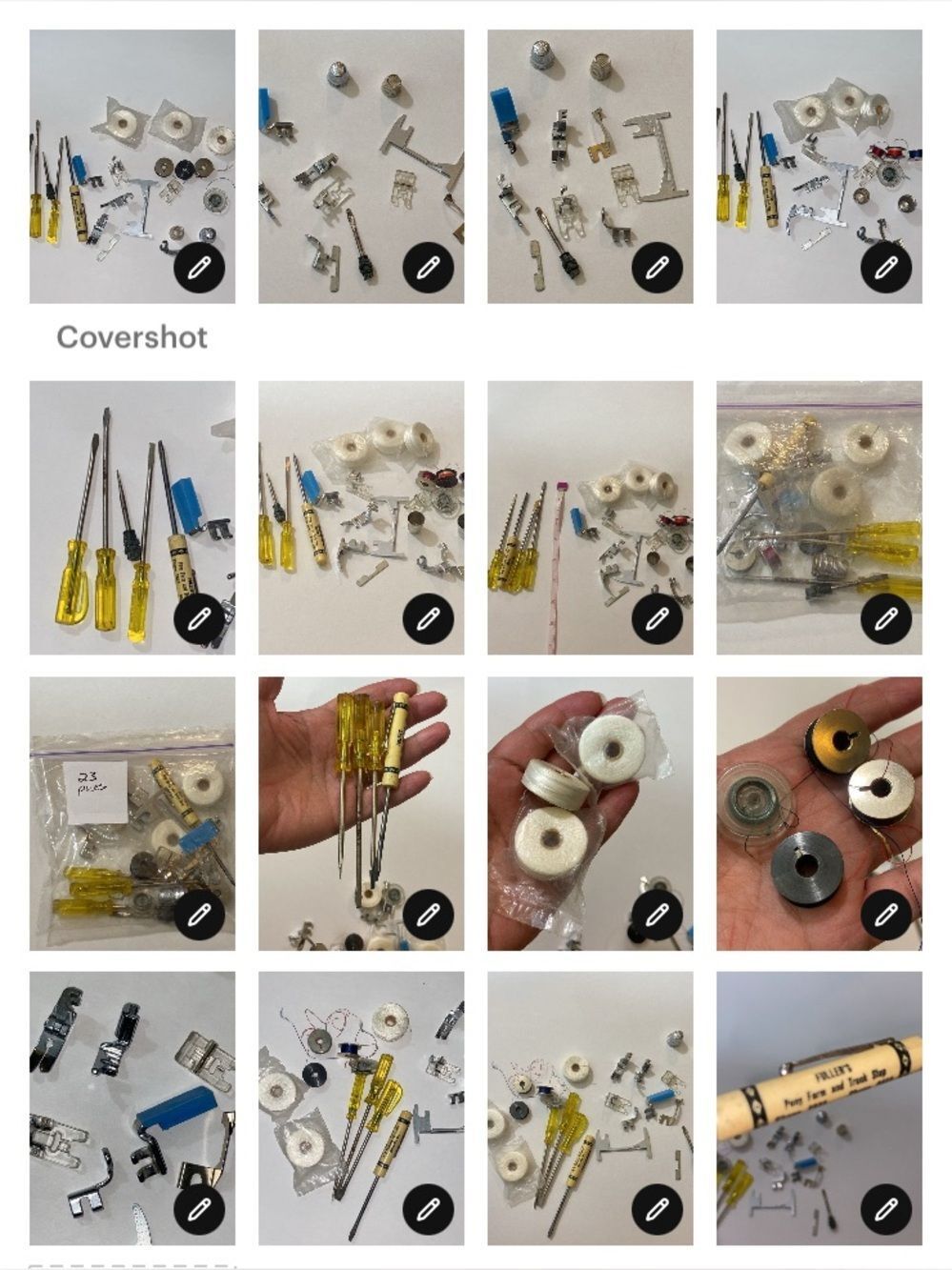 Lot 23 Pieces Multiple Vintage Sewing’s Machine Low Price